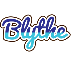 Blythe raining logo