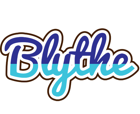 Blythe raining logo