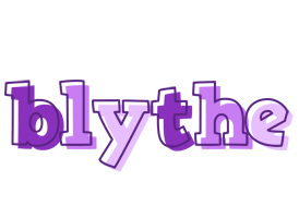 Blythe sensual logo