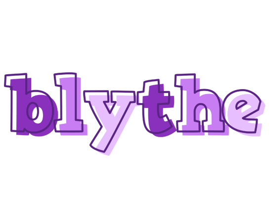 Blythe sensual logo