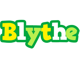 Blythe soccer logo