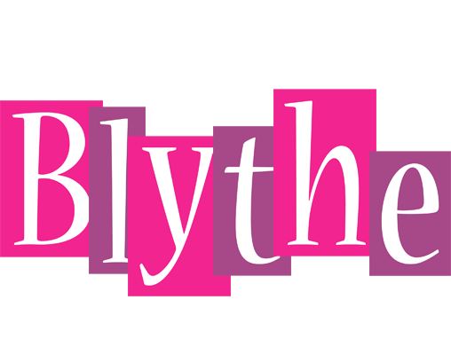 Blythe whine logo