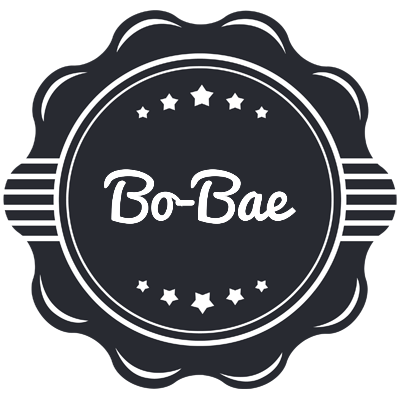 Bo-Bae badge logo