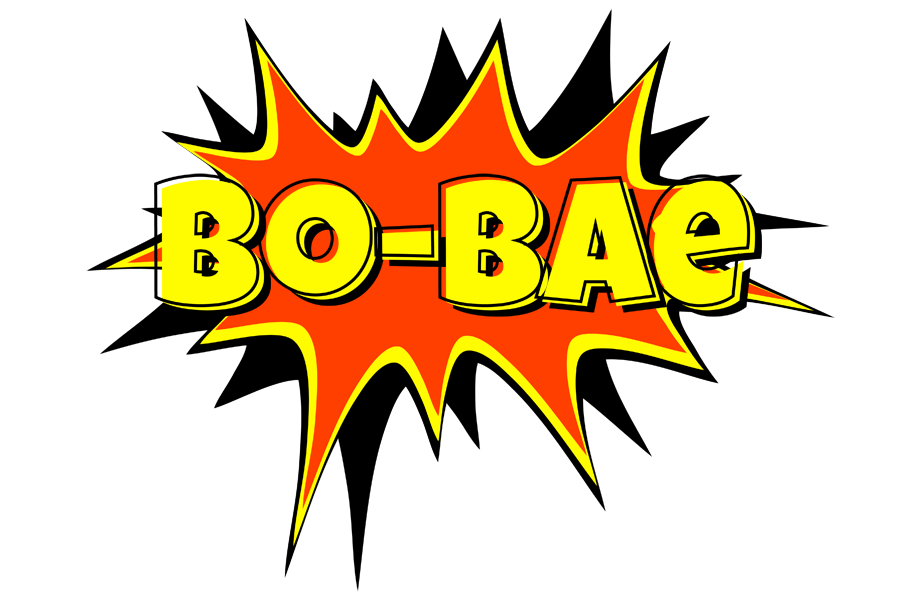 Bo-Bae bazinga logo
