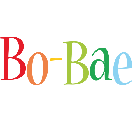 Bo-Bae birthday logo