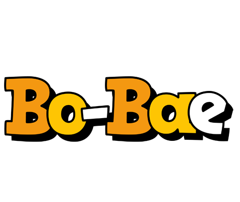 Bo-Bae cartoon logo