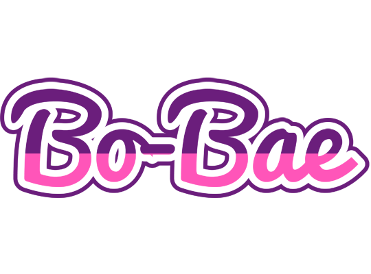 Bo-Bae cheerful logo