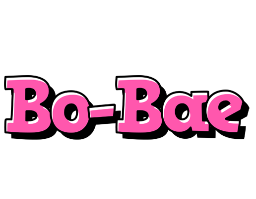 Bo-Bae girlish logo