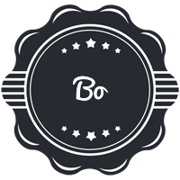 Bo badge logo