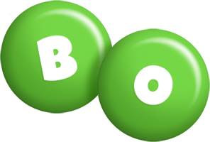 Bo candy-green logo