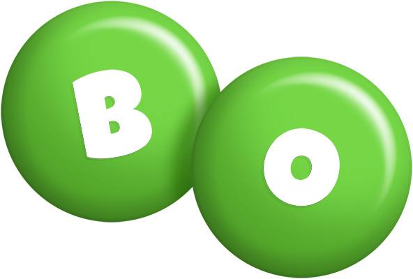Bo candy-green logo