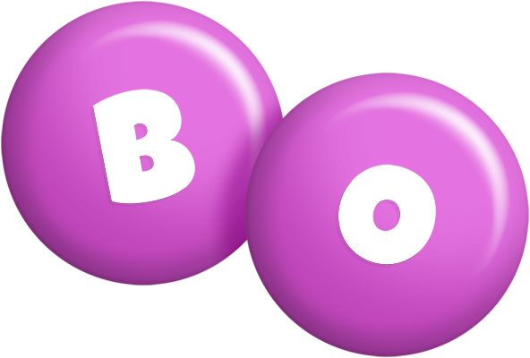 Bo candy-purple logo