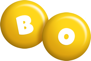 Bo candy-yellow logo