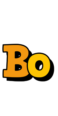 Bo cartoon logo