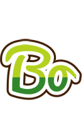 Bo golfing logo