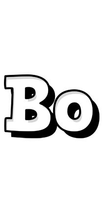 Bo snowing logo