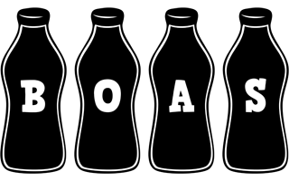 Boas bottle logo