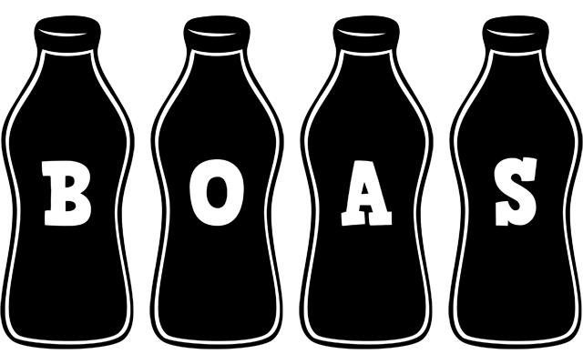 Boas bottle logo