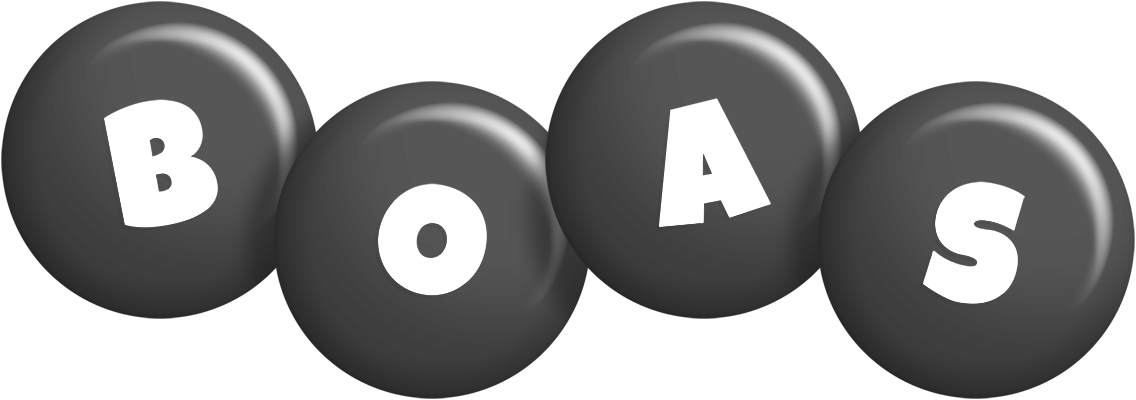 Boas candy-black logo