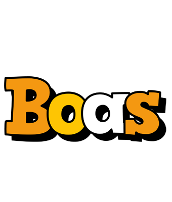 Boas cartoon logo