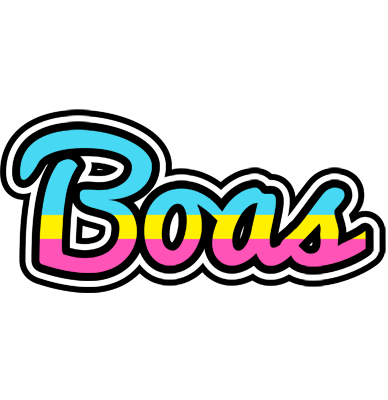 Boas circus logo