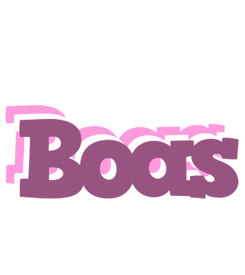 Boas relaxing logo