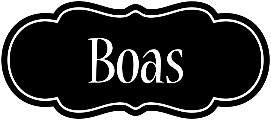 Boas welcome logo