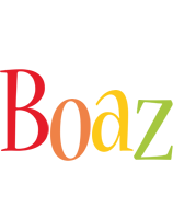 Boaz birthday logo