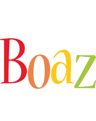 Boaz birthday logo