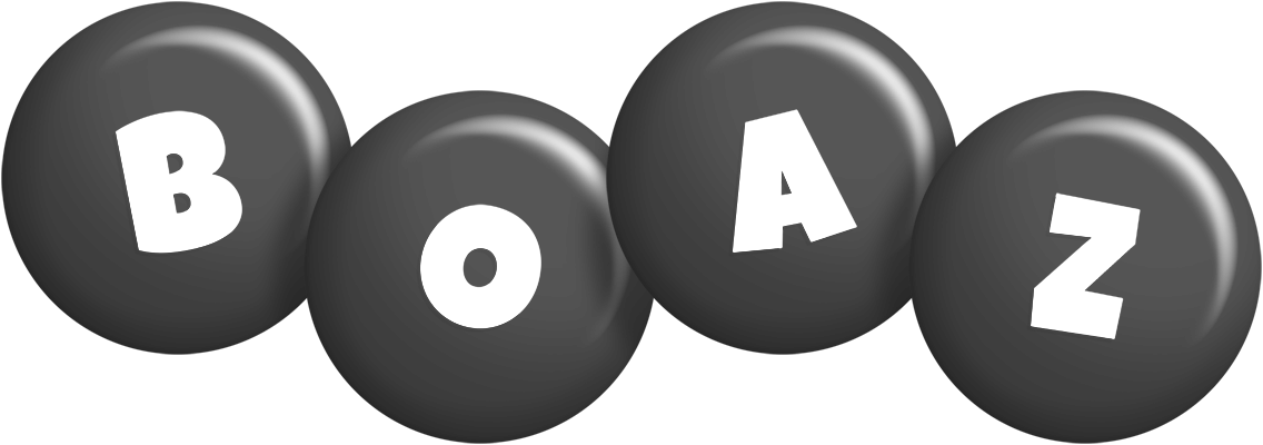 Boaz candy-black logo