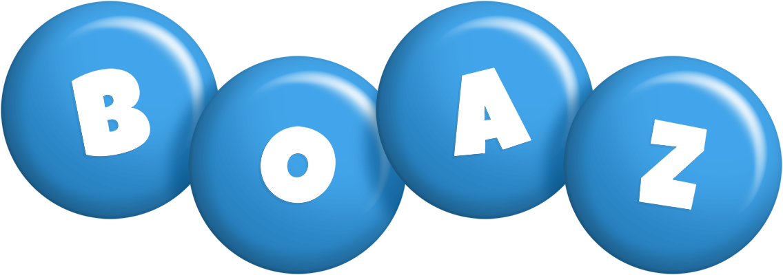 Boaz candy-blue logo