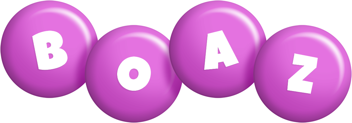 Boaz candy-purple logo