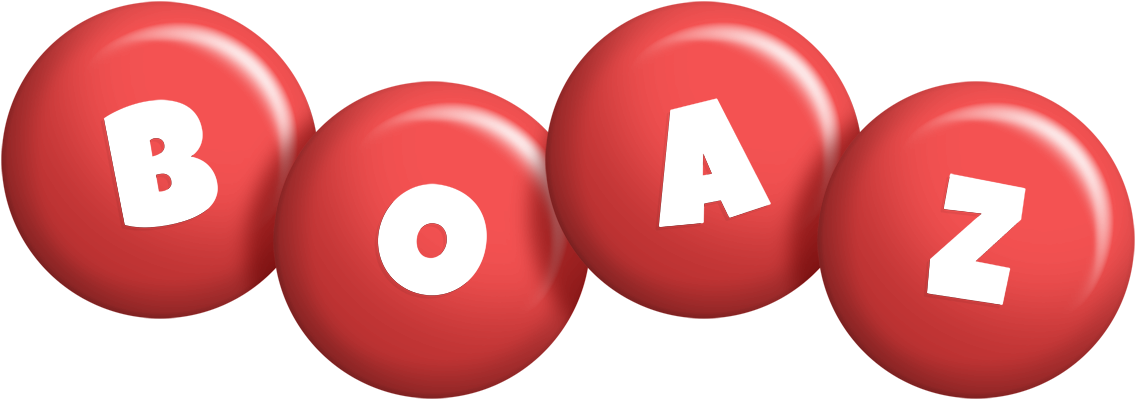 Boaz candy-red logo