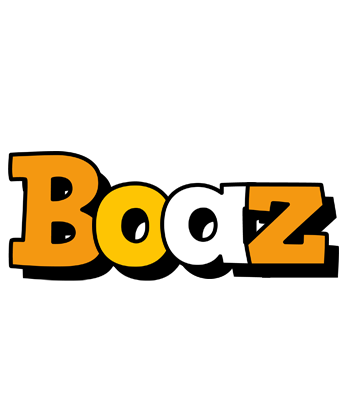 Boaz cartoon logo