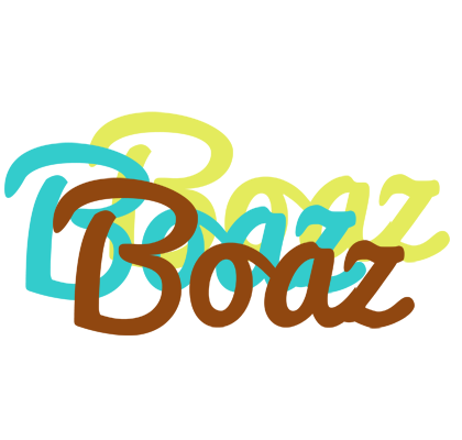 Boaz cupcake logo