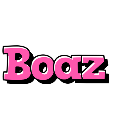 Boaz girlish logo