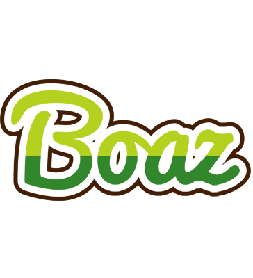 Boaz golfing logo