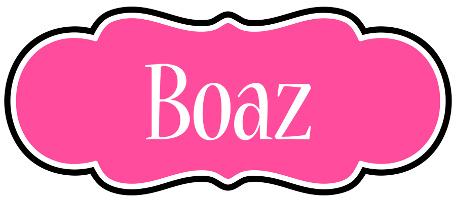 Boaz invitation logo