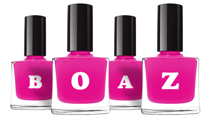 Boaz nails logo