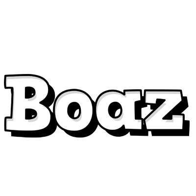 Boaz snowing logo
