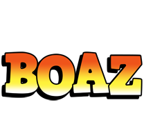 Boaz sunset logo