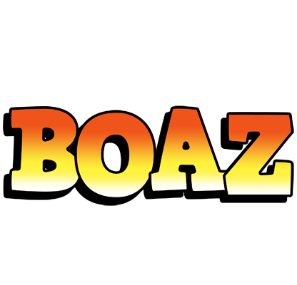Boaz sunset logo