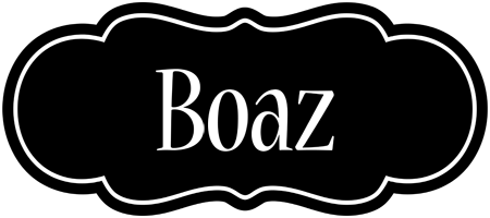 Boaz welcome logo