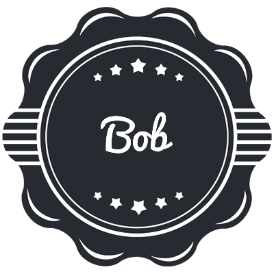 Bob badge logo