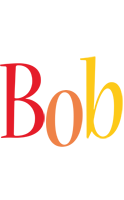 Bob birthday logo