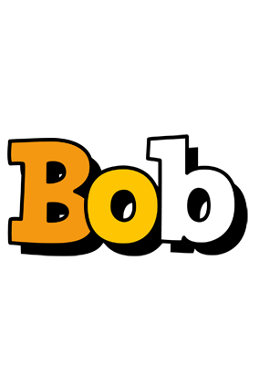 Bob cartoon logo