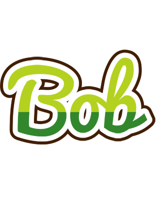 Bob golfing logo