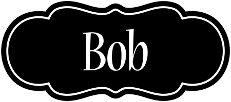 Bob welcome logo