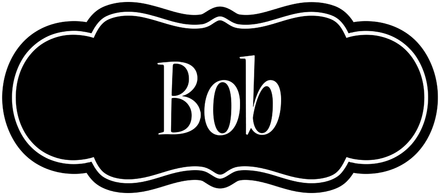 Bob welcome logo