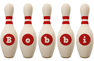 Bobbi bowling-pin logo